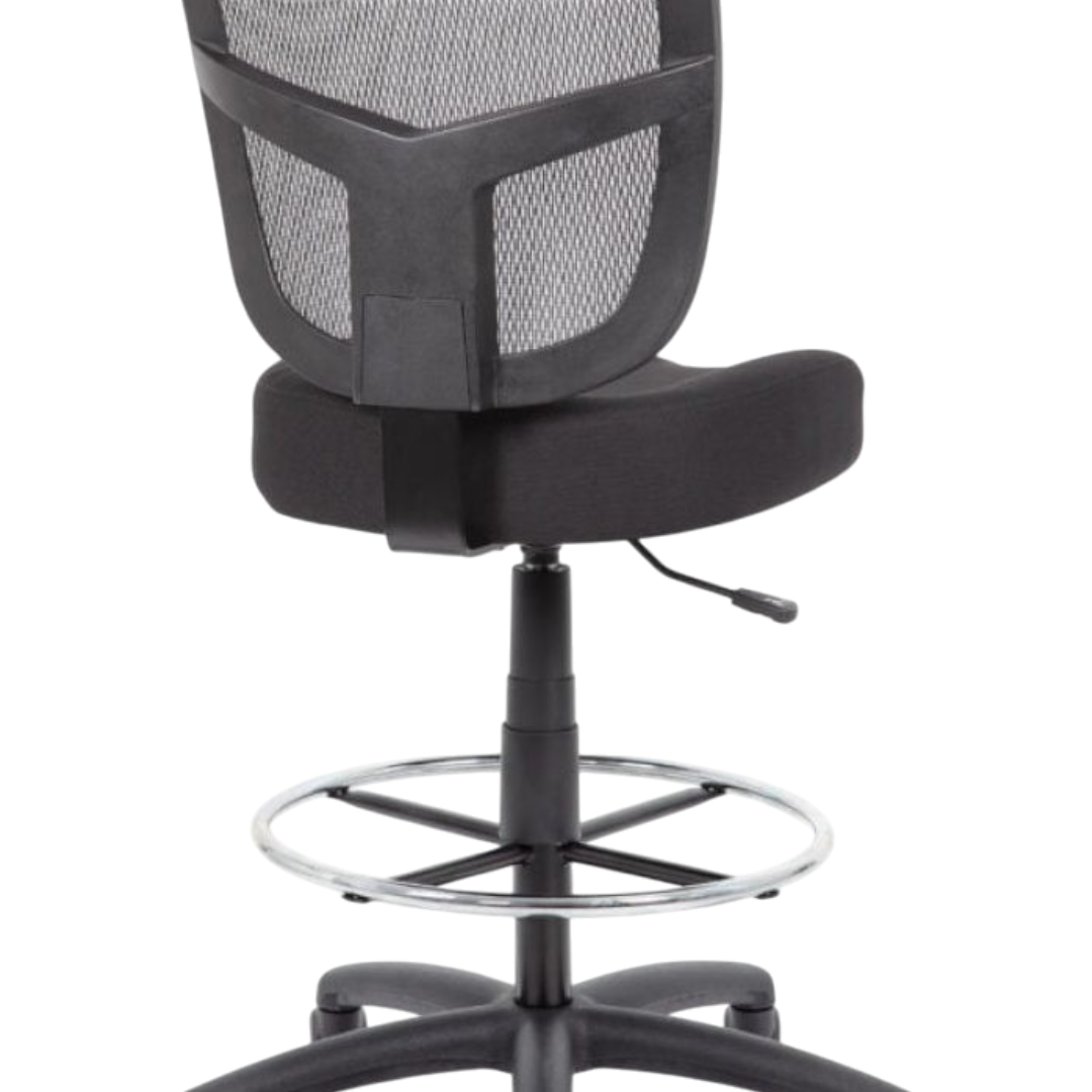 Boss Contract Mesh Armless Drafting Stool - Image 4