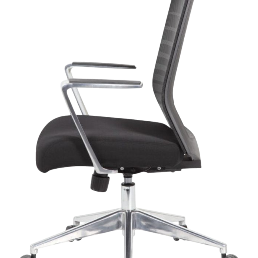 Boss Horizontal Mesh Back Task Chair, Aluminum ArmsBase - Image 5
