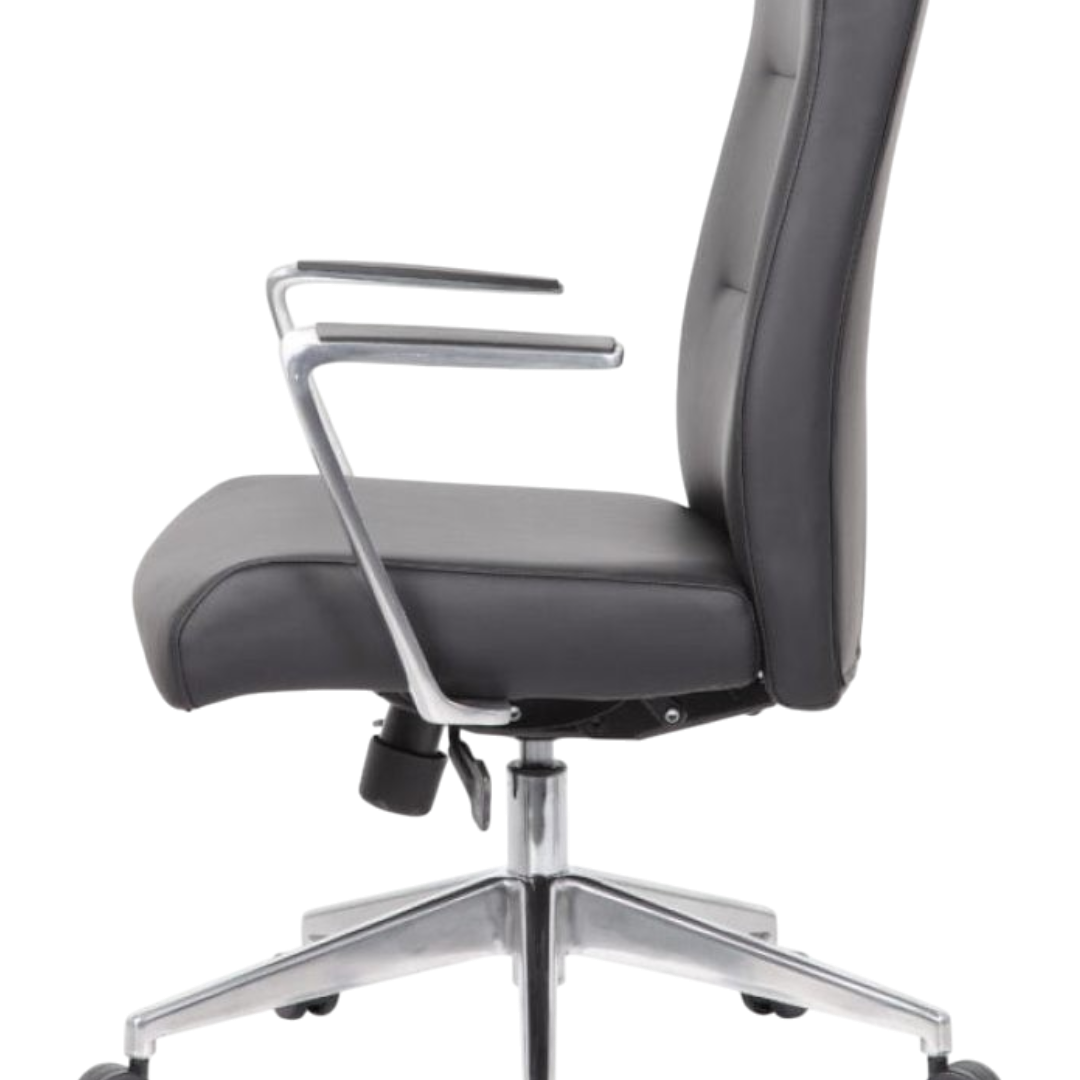 Boss Modern Conference Chair with Aluminum Arm & Base - Image 3