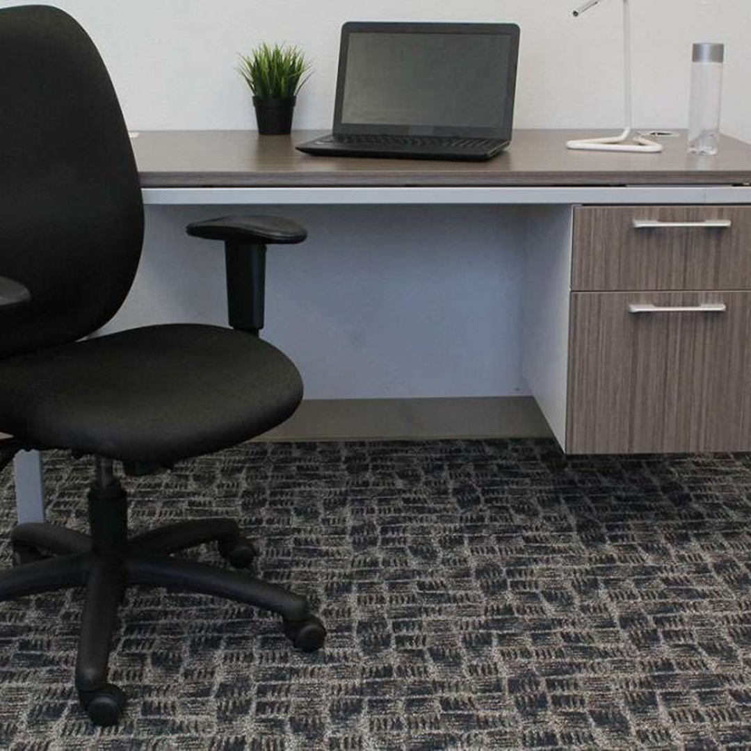 Boss High-Back Task Chair with Adjustable Arms, Black - Image 2