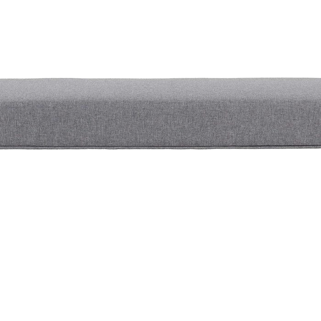 Boss Grey Linen Tailored Bench - Image 4