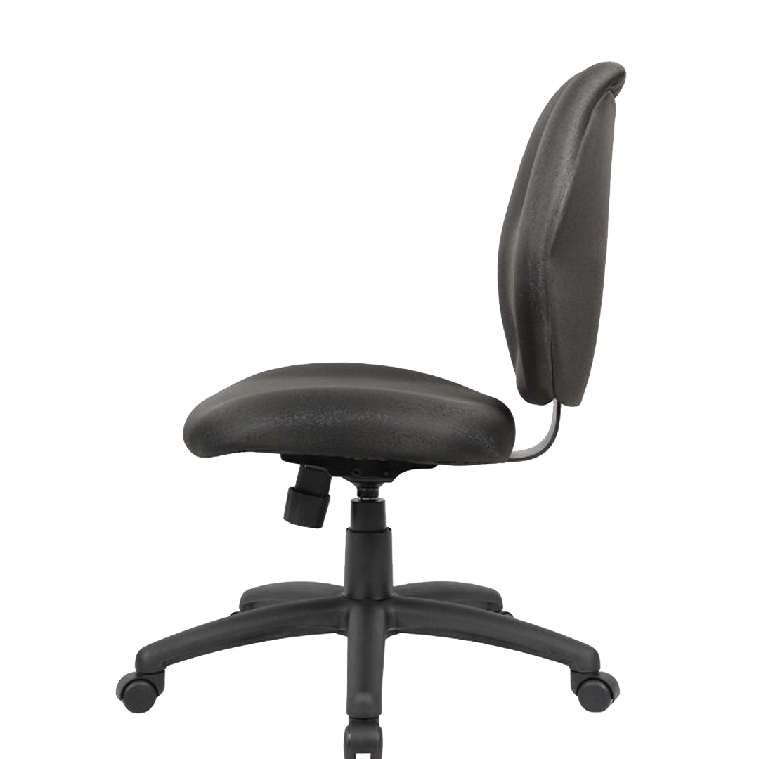 Boss Mid-Back Task Office Chair without Arms, Black - Image 7