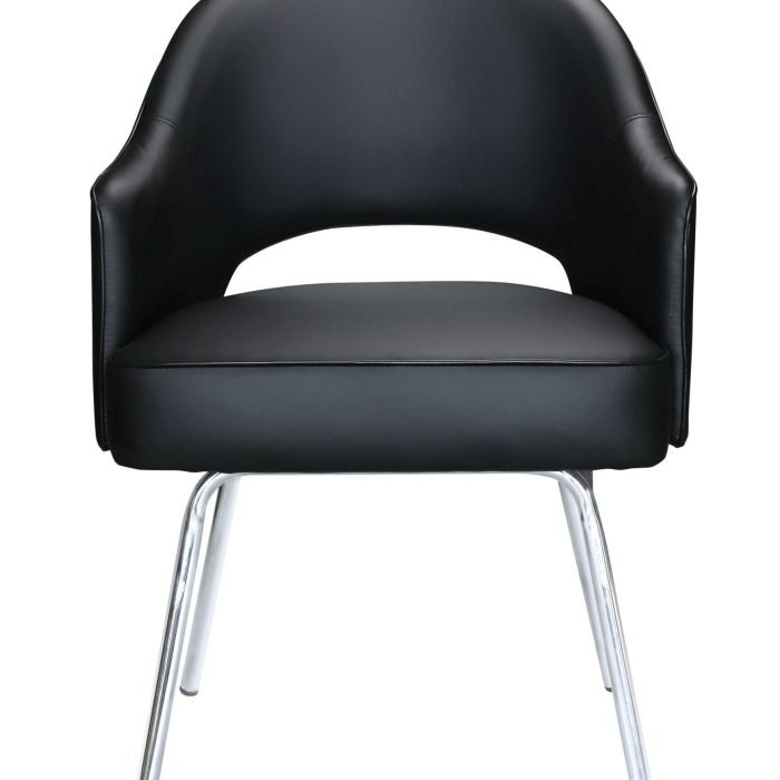 Boss Black Caressoftplus Vinyl Guest Chair - Image 5