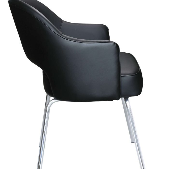 Boss Black Caressoftplus Vinyl Guest Chair - Image 4