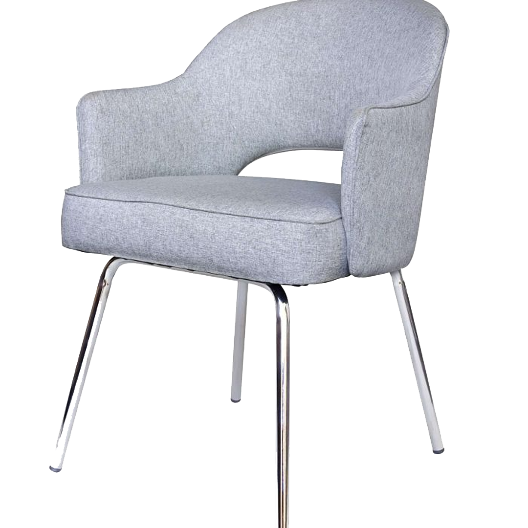 Boss Granite Linen Guest Chair - Image 5