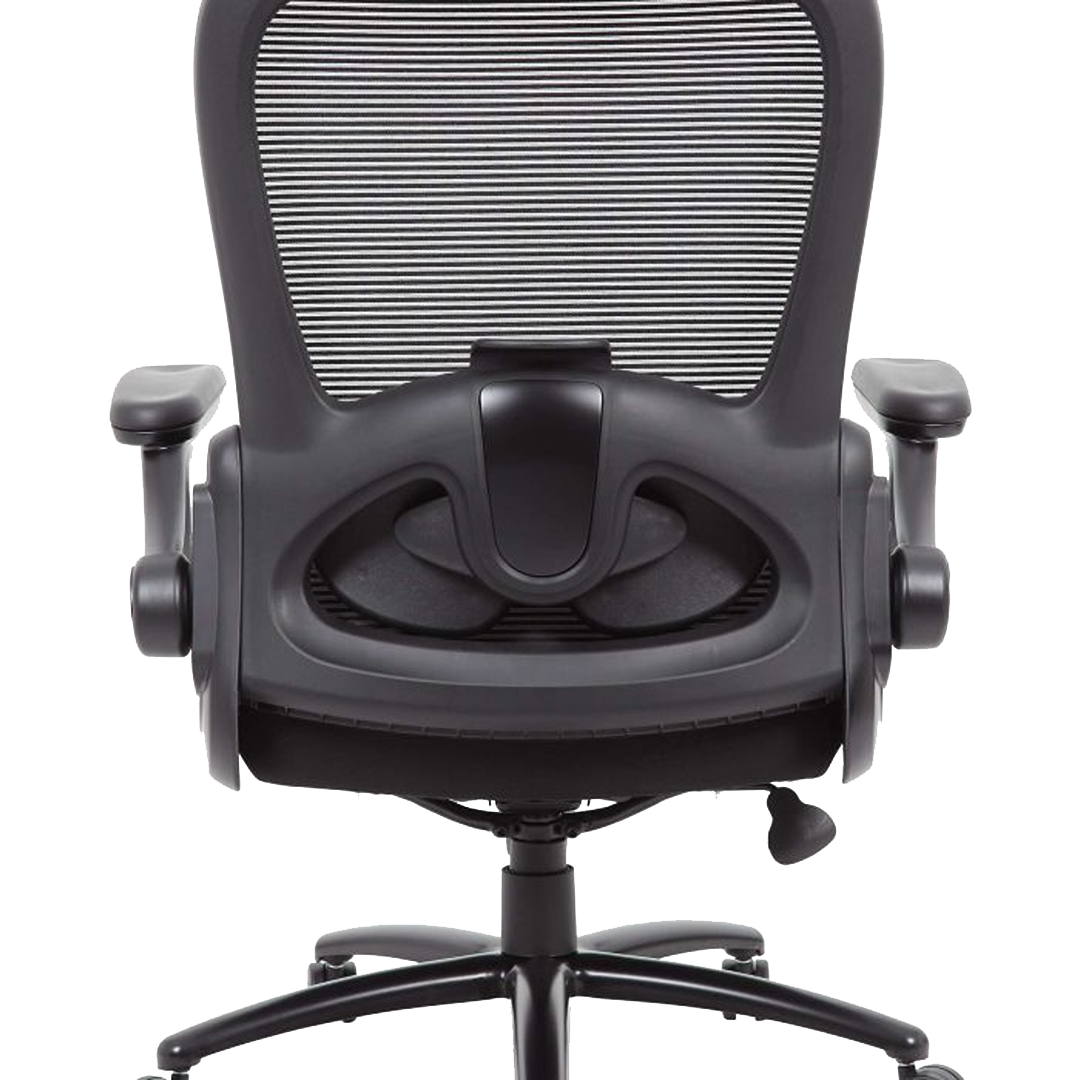 Boss Heavy Duty Flip Arm Mesh Task Chair - Image 4