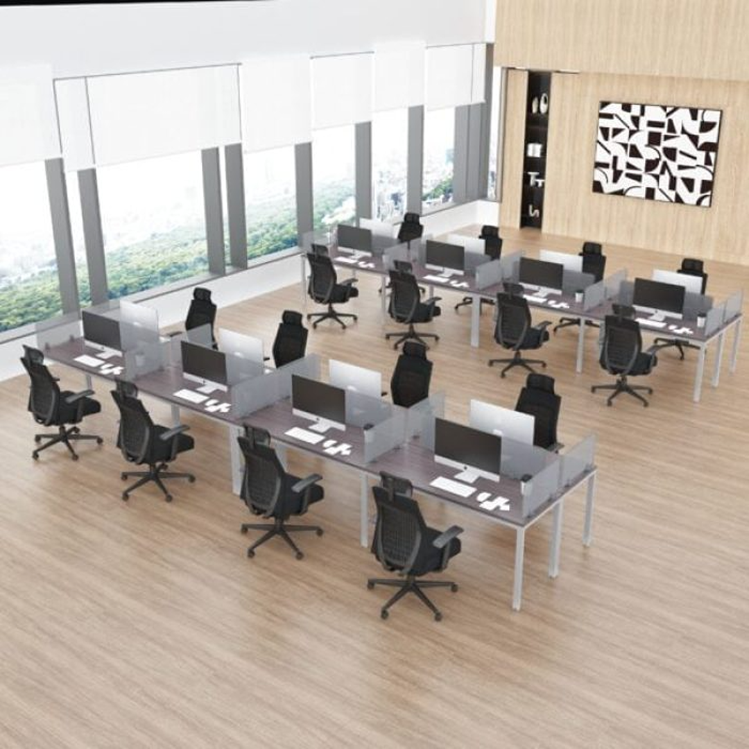 Boss Mesh Chair, w/ Headrest and Memory Foam Seat - Image 3