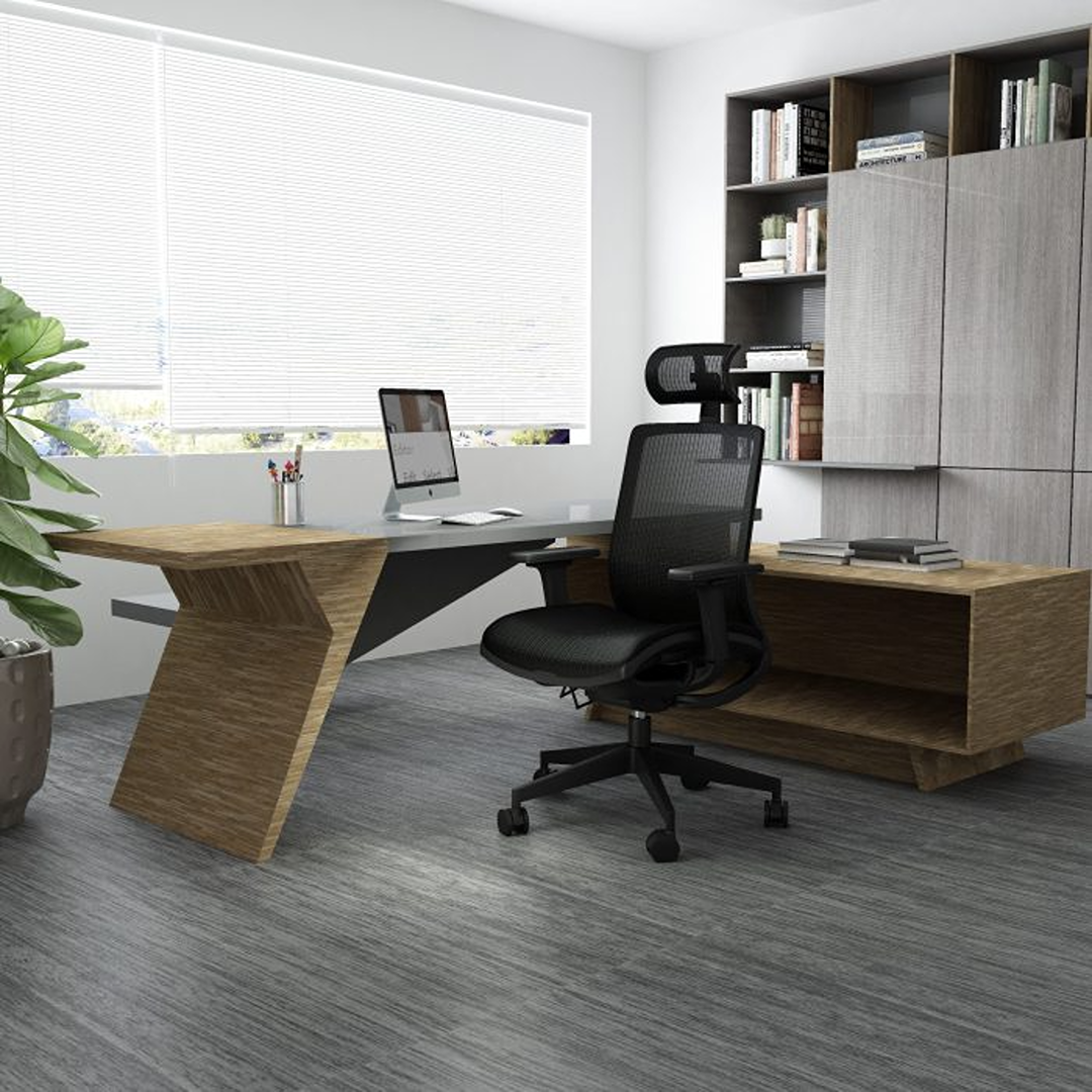 Boss Mesh Chair, “The Breeze” w/ Headrest - Image 6