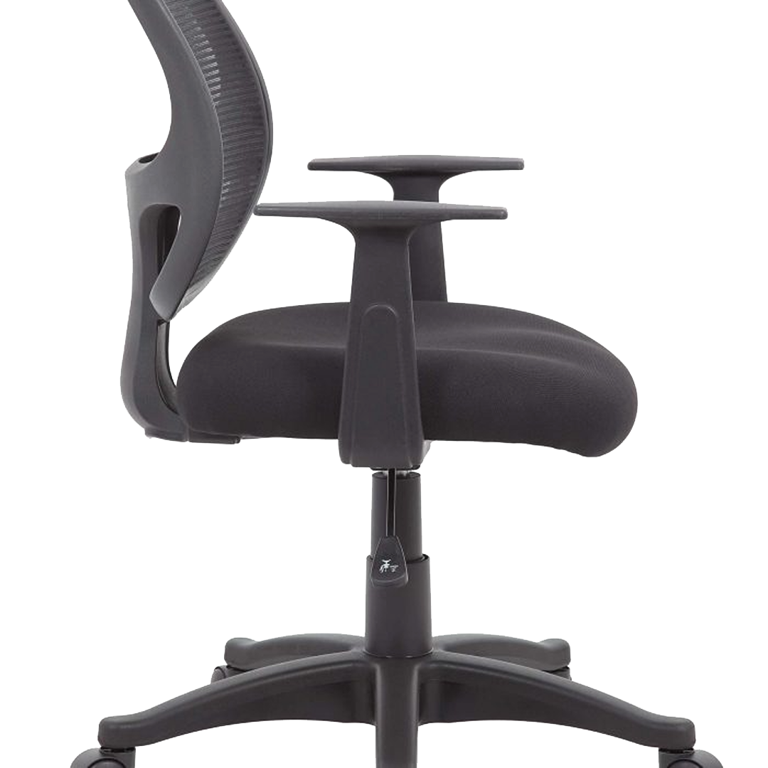 Boss Commercial Grade Mesh Task Chair w/T-Arms - Image 4