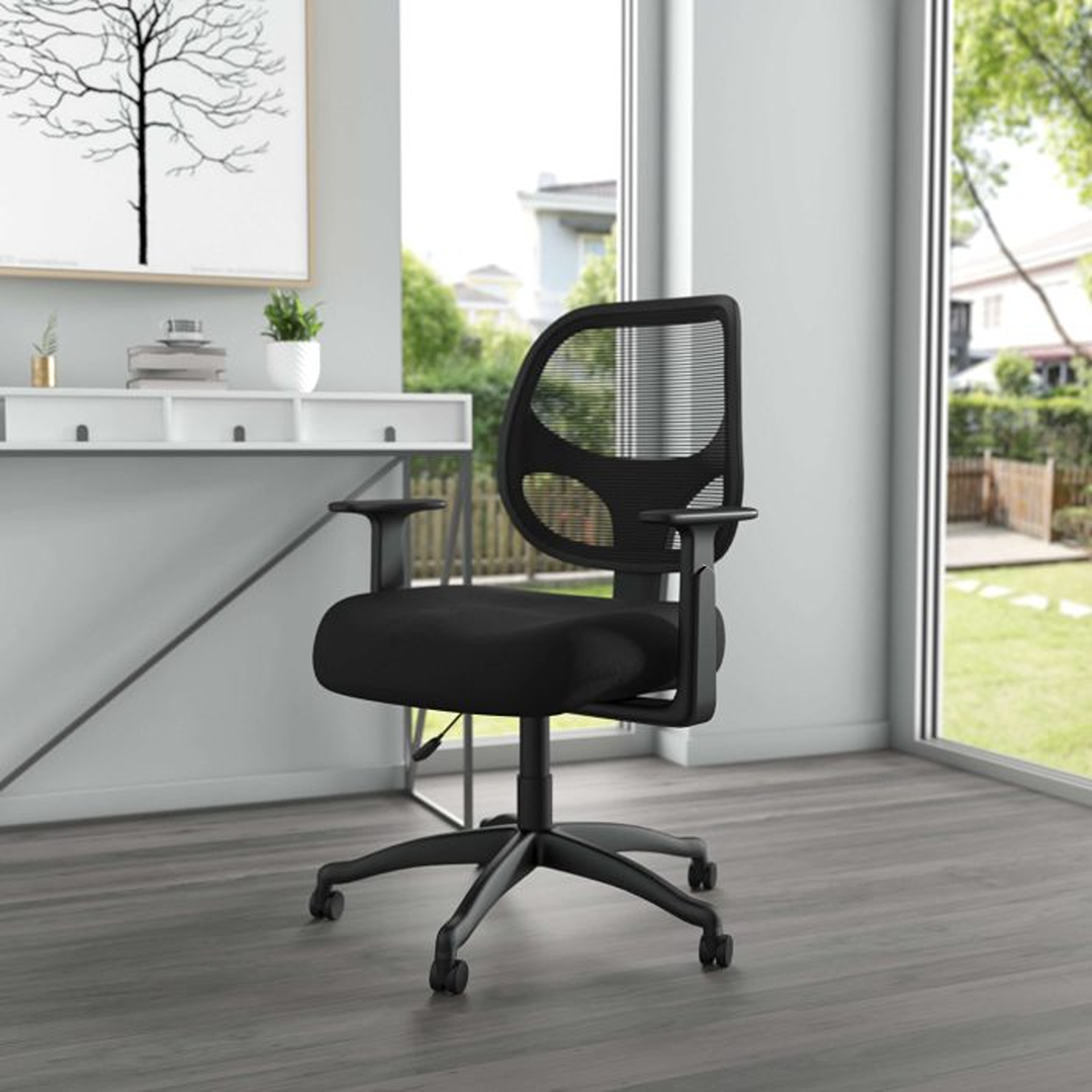 Boss Commercial Grade Mesh Task Chair w/T-Arms - Image 3