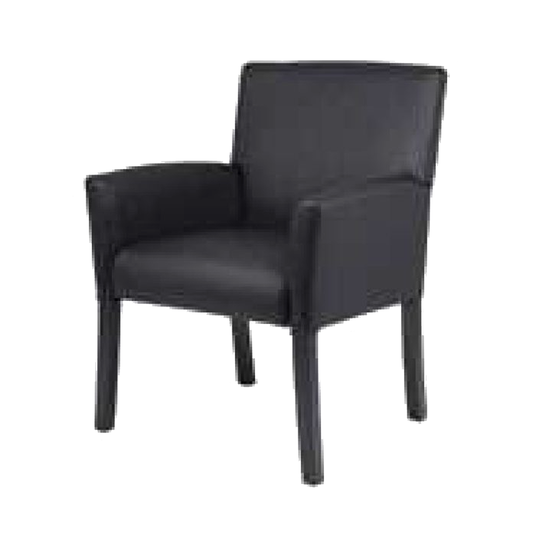 Boss Box Arm guest, accent or dining chair W/Black Base - Image 8