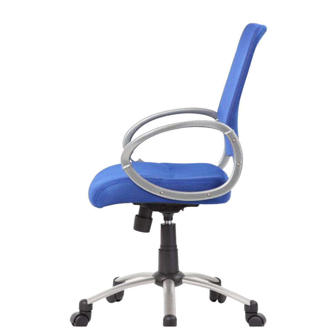 Boss Mesh Back W/ Pewter Finish Task Chair - Image 4