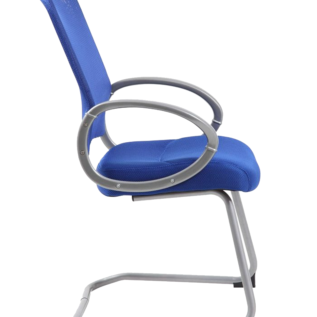 Boss Mesh Back W/ Pewter Finish Guest Chair - Image 6