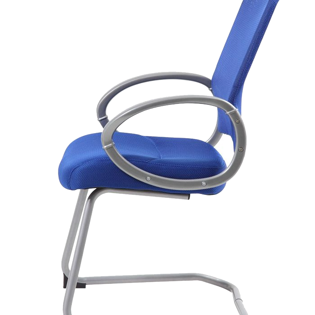 Boss Mesh Back W/ Pewter Finish Guest Chair - Image 3