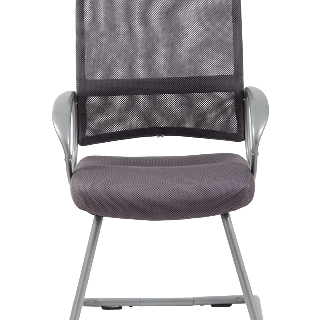 Boss Mesh Back W/ Pewter Finish Guest Chair - Image 6