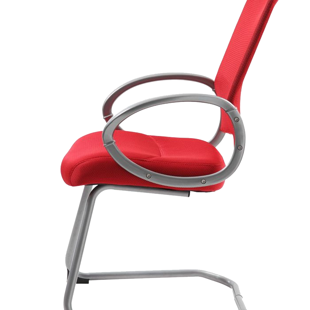 Boss Mesh Back W/ Pewter Finish Guest Chair - Image 6