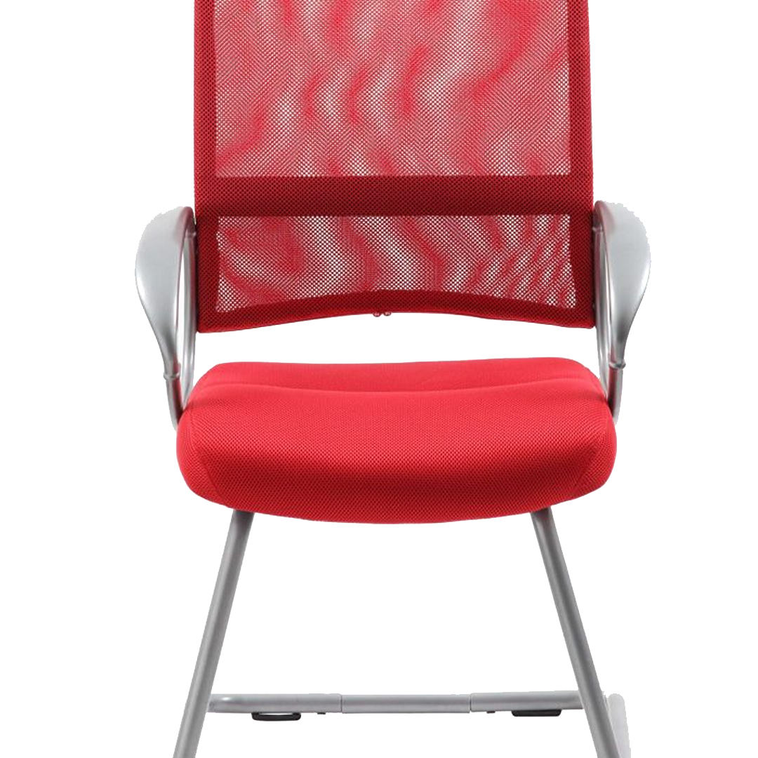Boss Mesh Back W/ Pewter Finish Guest Chair - Image 3