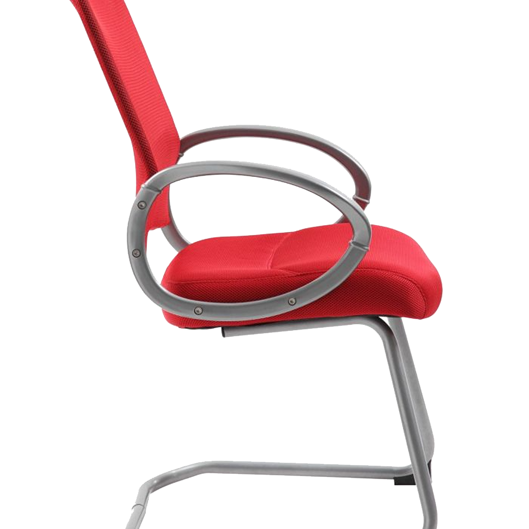 Boss Mesh Back W/ Pewter Finish Guest Chair - Image 7