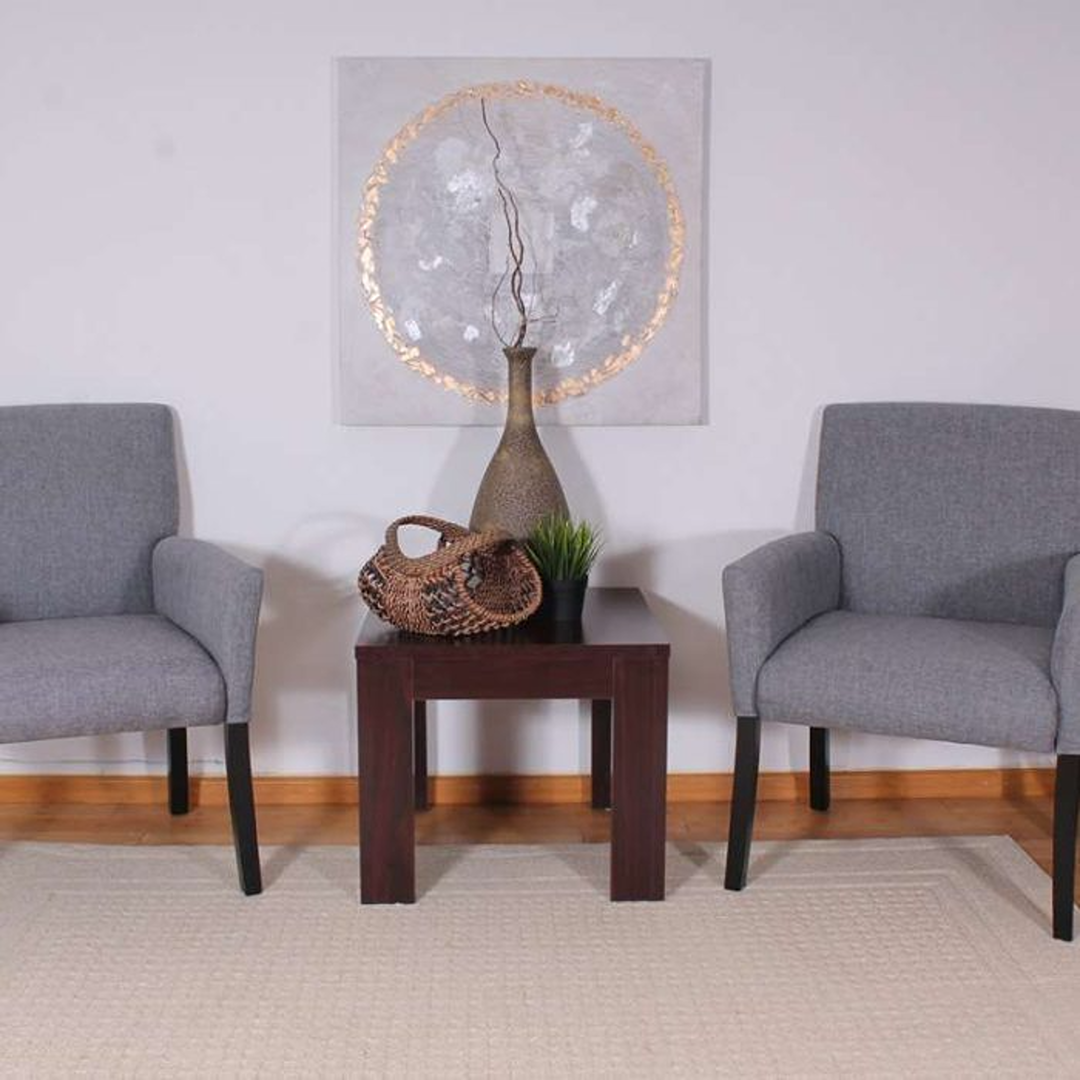 Boss Box Arm guest, accent or dining chair W/Black Base - Image 3