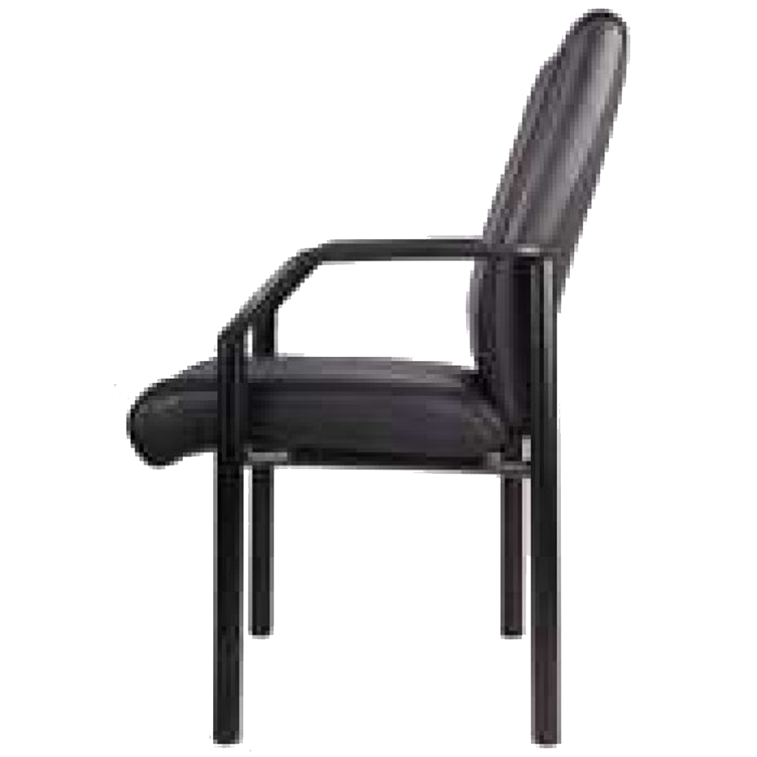 Boss Mid Back Guest Chair In LeatherPlus - Image 7