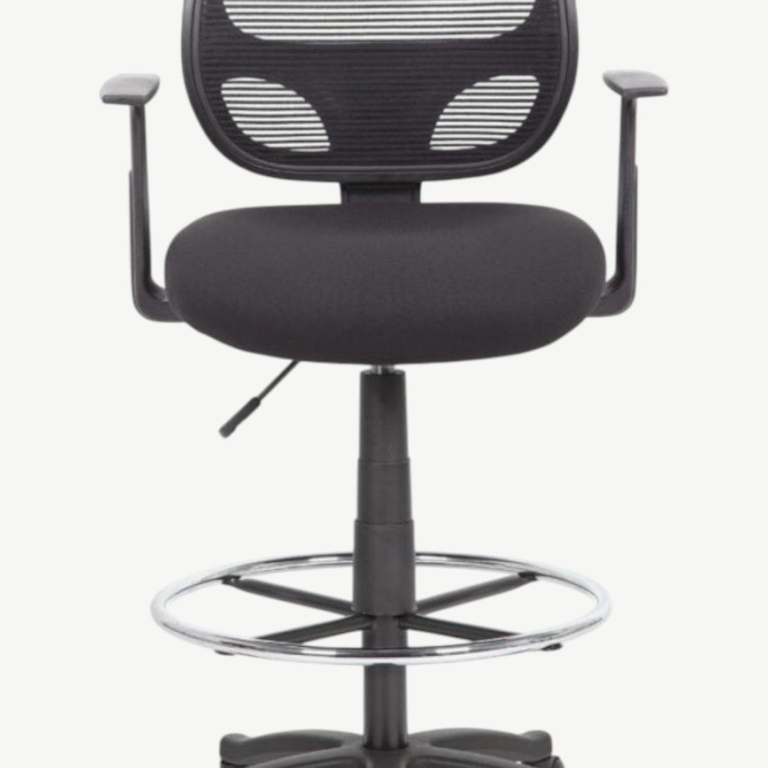 Boss Commercial Grade Mesh Stool W/ Arms - Image 2
