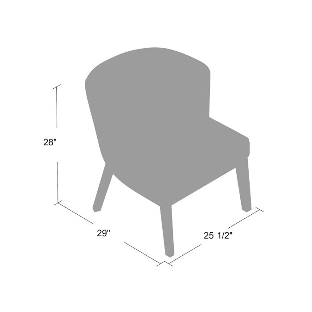 Boss Ava guest, accent or dining chair – Black - Image 7