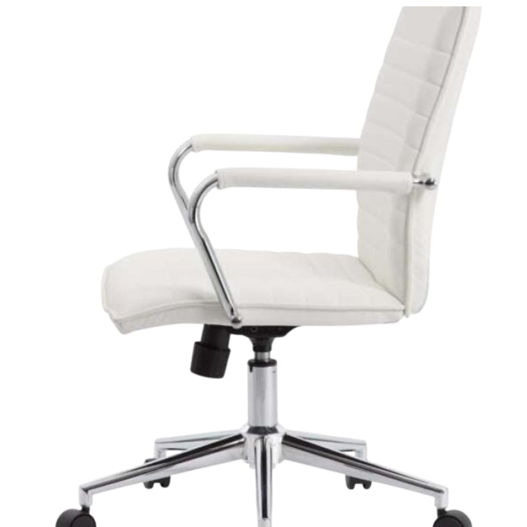 Boss Hospitality Task Chair with Fixed Chrome Arms - Image 3