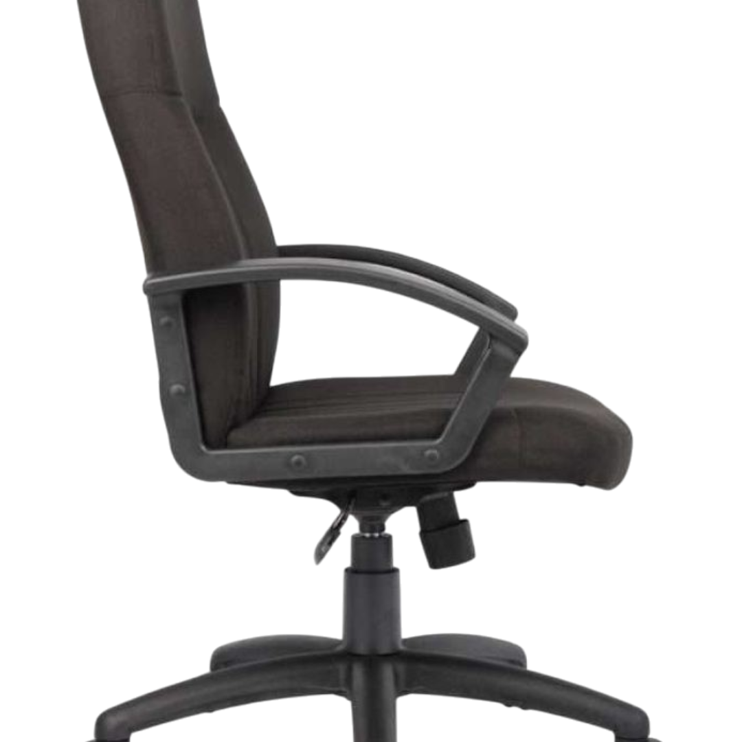 Boss Mid Back Fabric Managers Chair In Black - Image 3