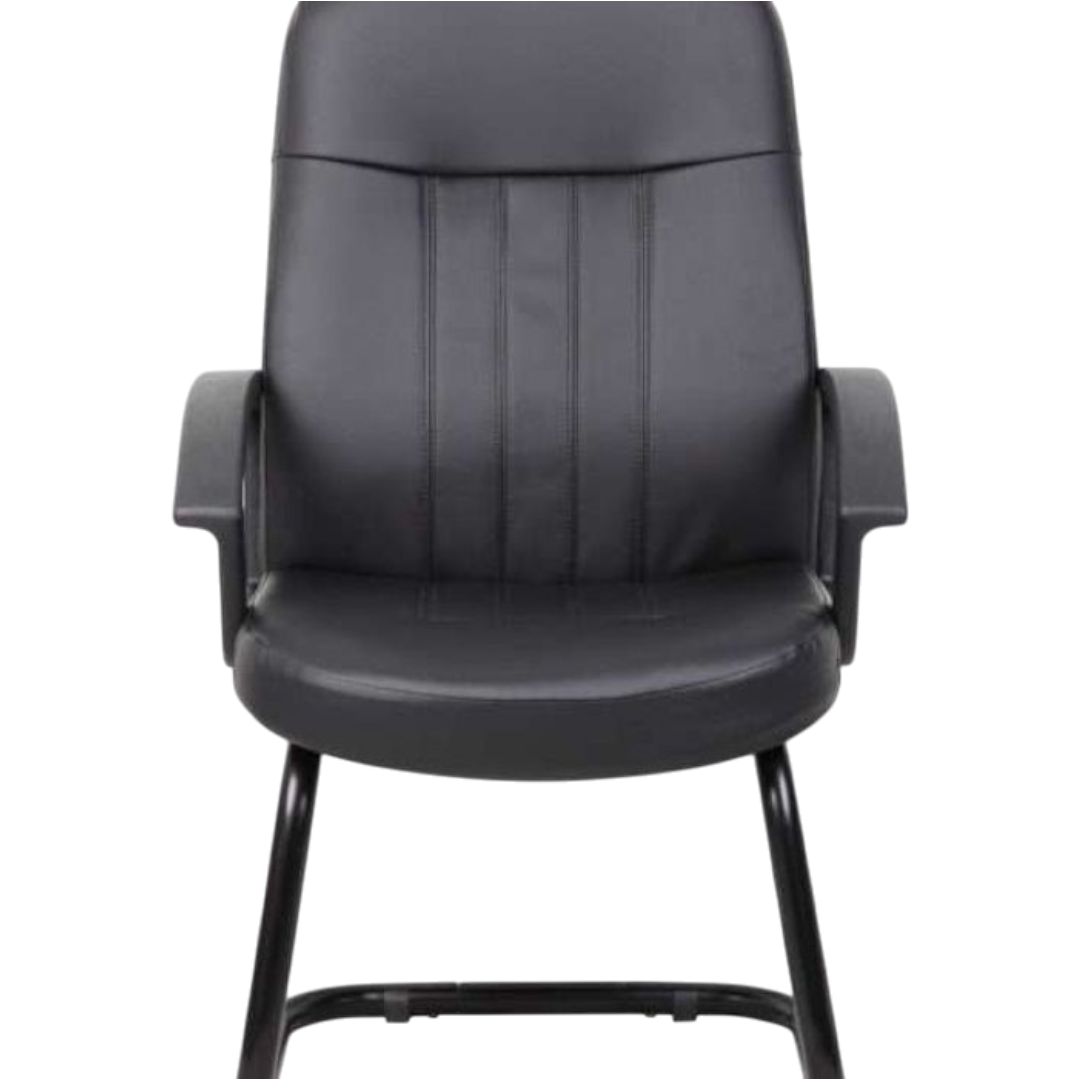 Boss Executive Leather Budget Guest Chair - Image 5
