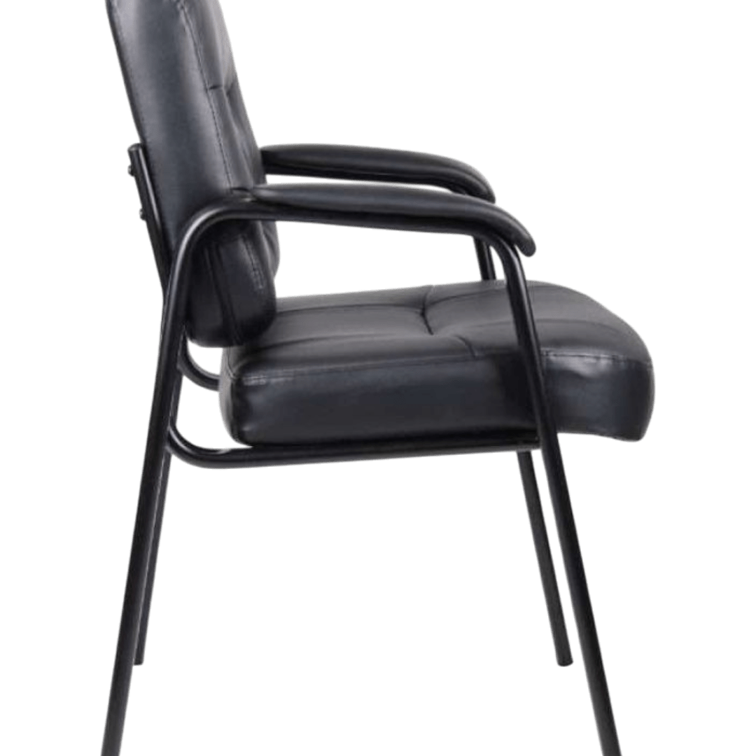 Boss Executive Mid Back LeatherPlus Guest Chair - Image 4