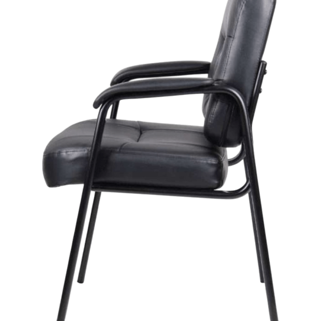 Boss Executive Mid Back LeatherPlus Guest Chair - Image 6