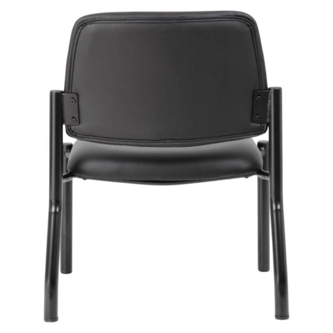 Boss Mid Back Armless Guest Chair, 400 lb capacity, Antimicrobial Vinyl - Image 6
