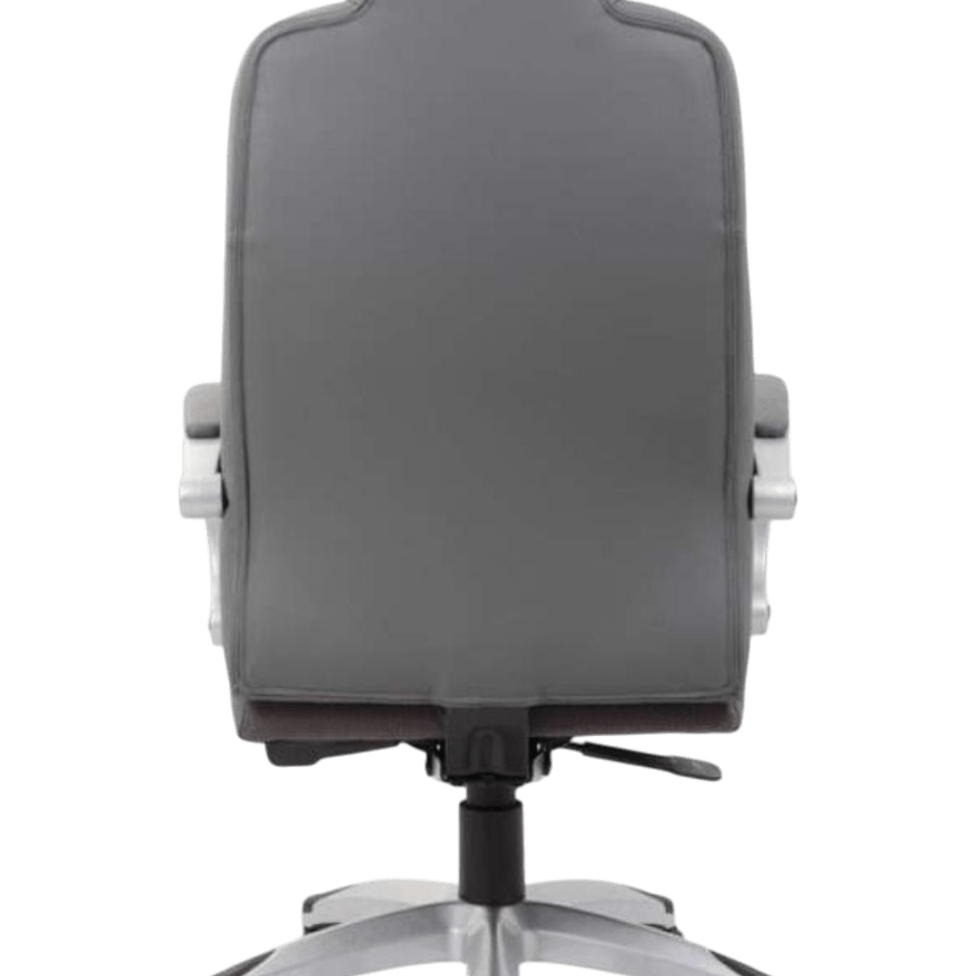 Boss Executive Hinged Arm Chair - Grey - Image 4