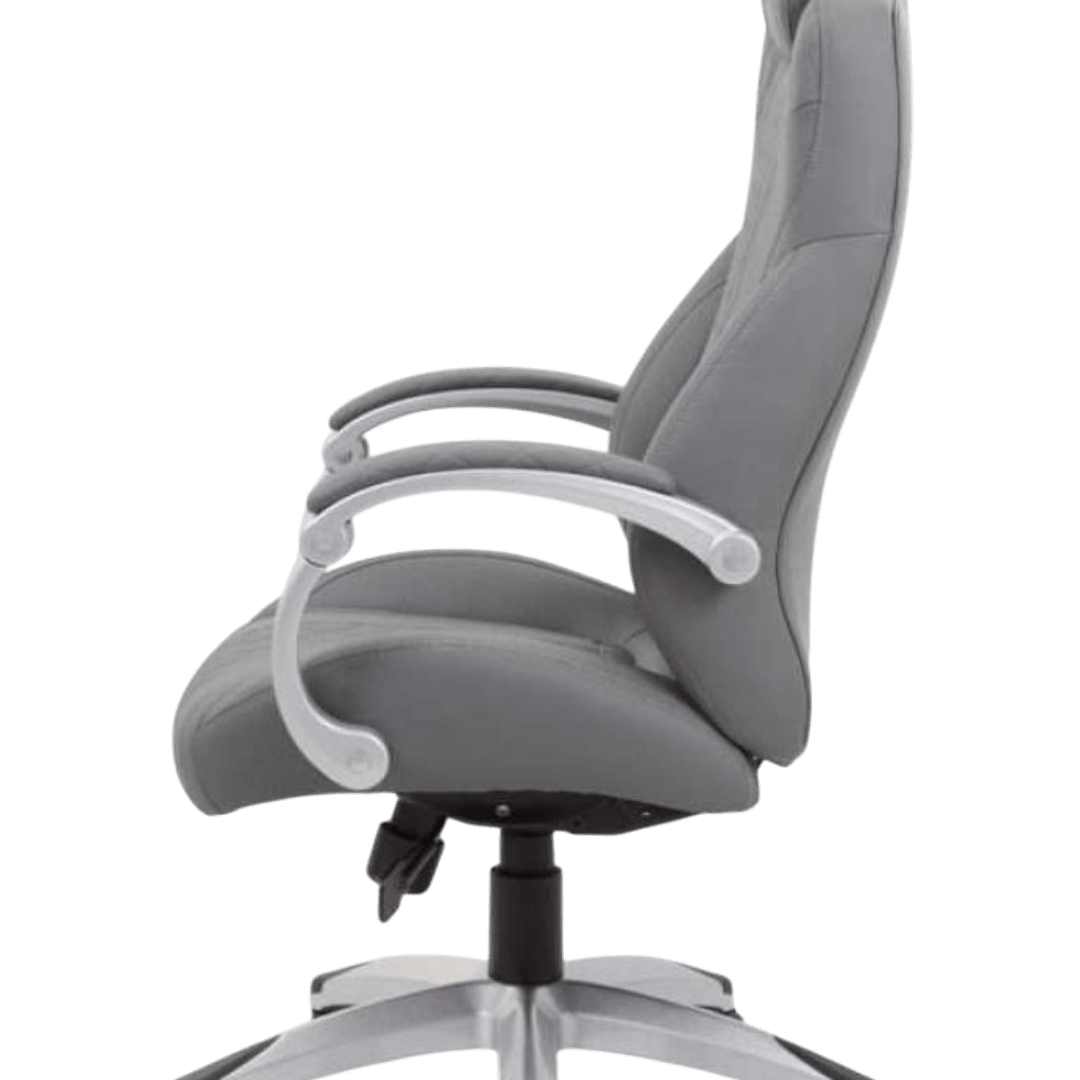 Boss Executive Hinged Arm Chair - Grey - Image 5