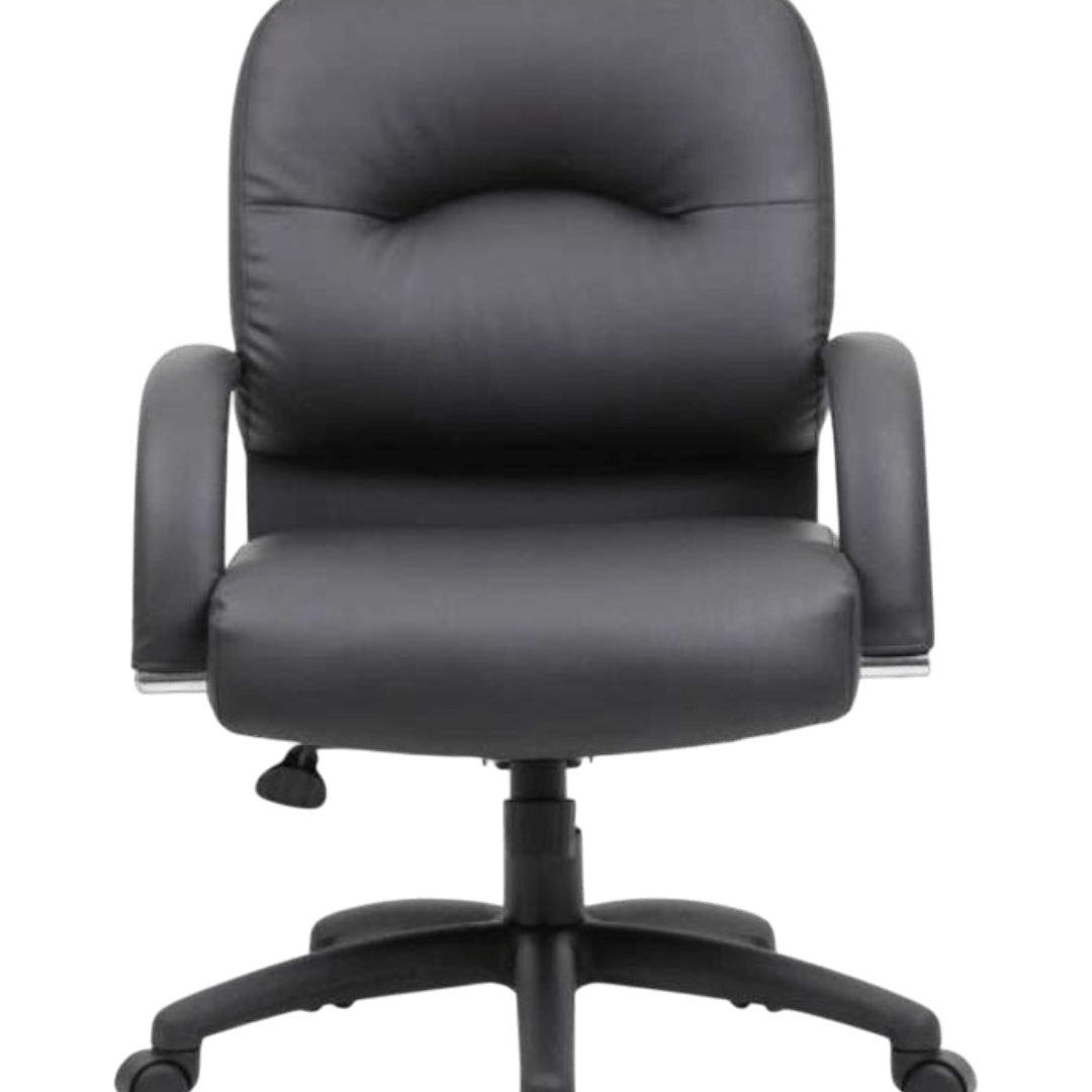 Boss Mid Back Caressoft Chair In Black - Image 5