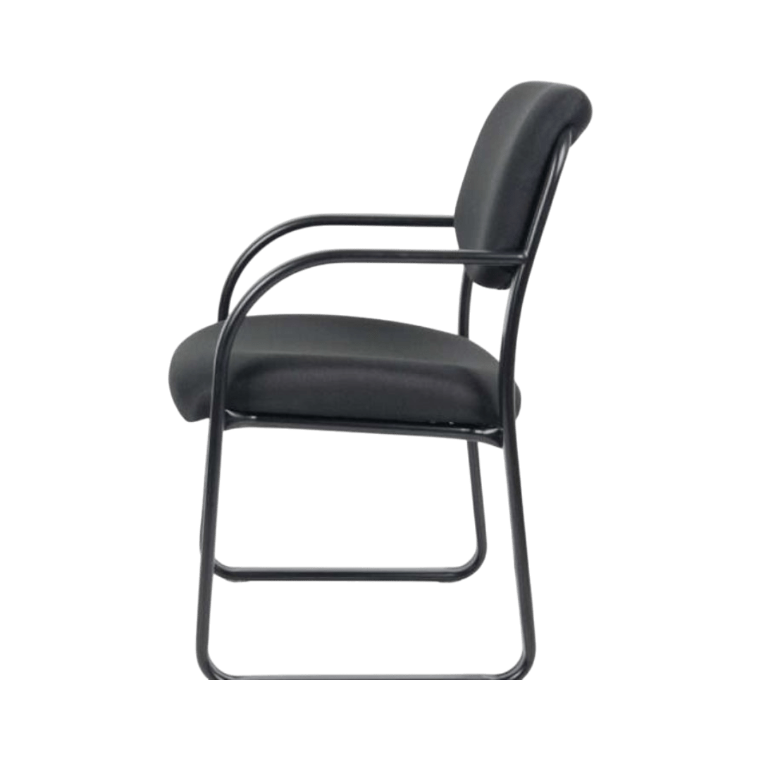 Boss Black Fabric Guest Chair - Image 8