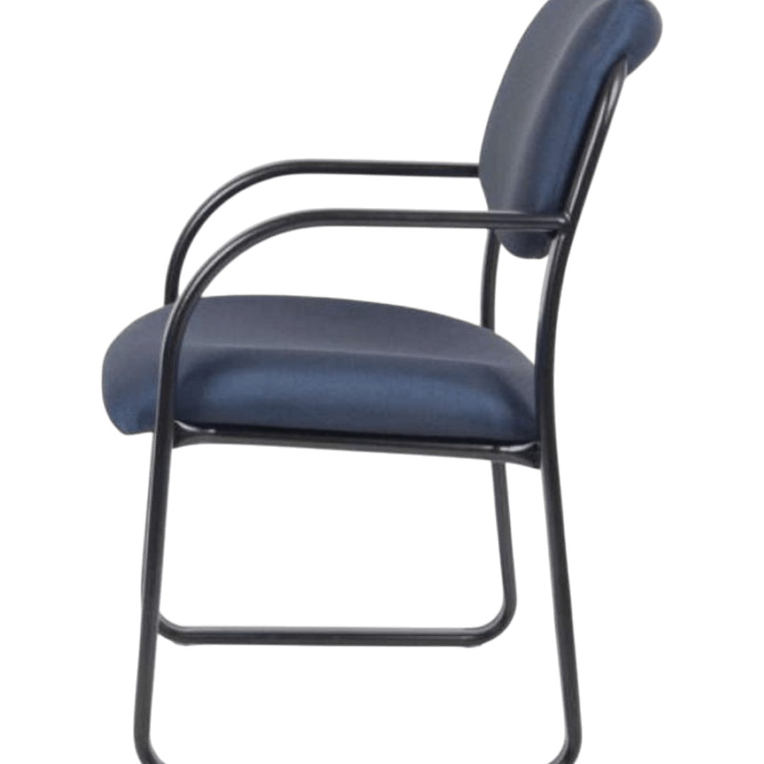 Boss Blue Fabric Guest Chair - Image 3