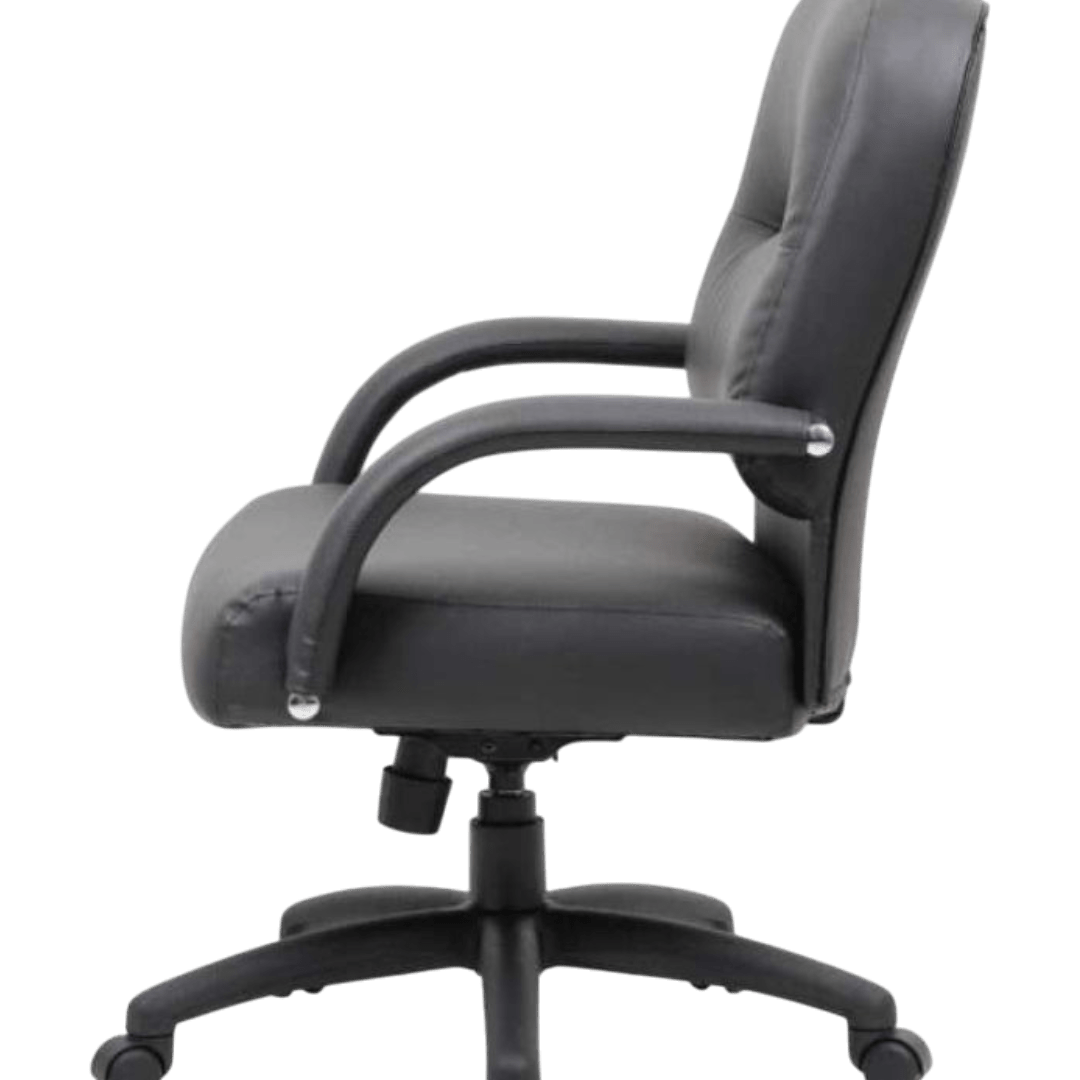 Boss Mid Back Caressoft Chair In Black - Image 4