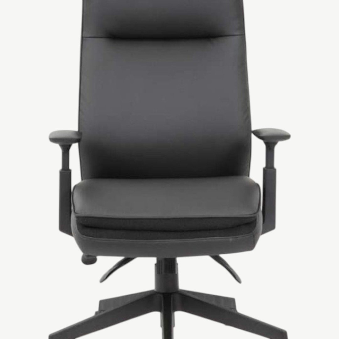Boss Caressoft Executive High Back Chair w/ Adjustable Arms - Image 2