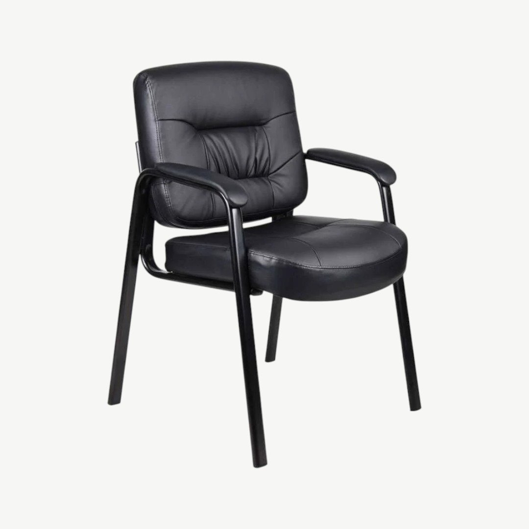 Boss Executive Mid Back LeatherPlus Guest Chair - Image 2