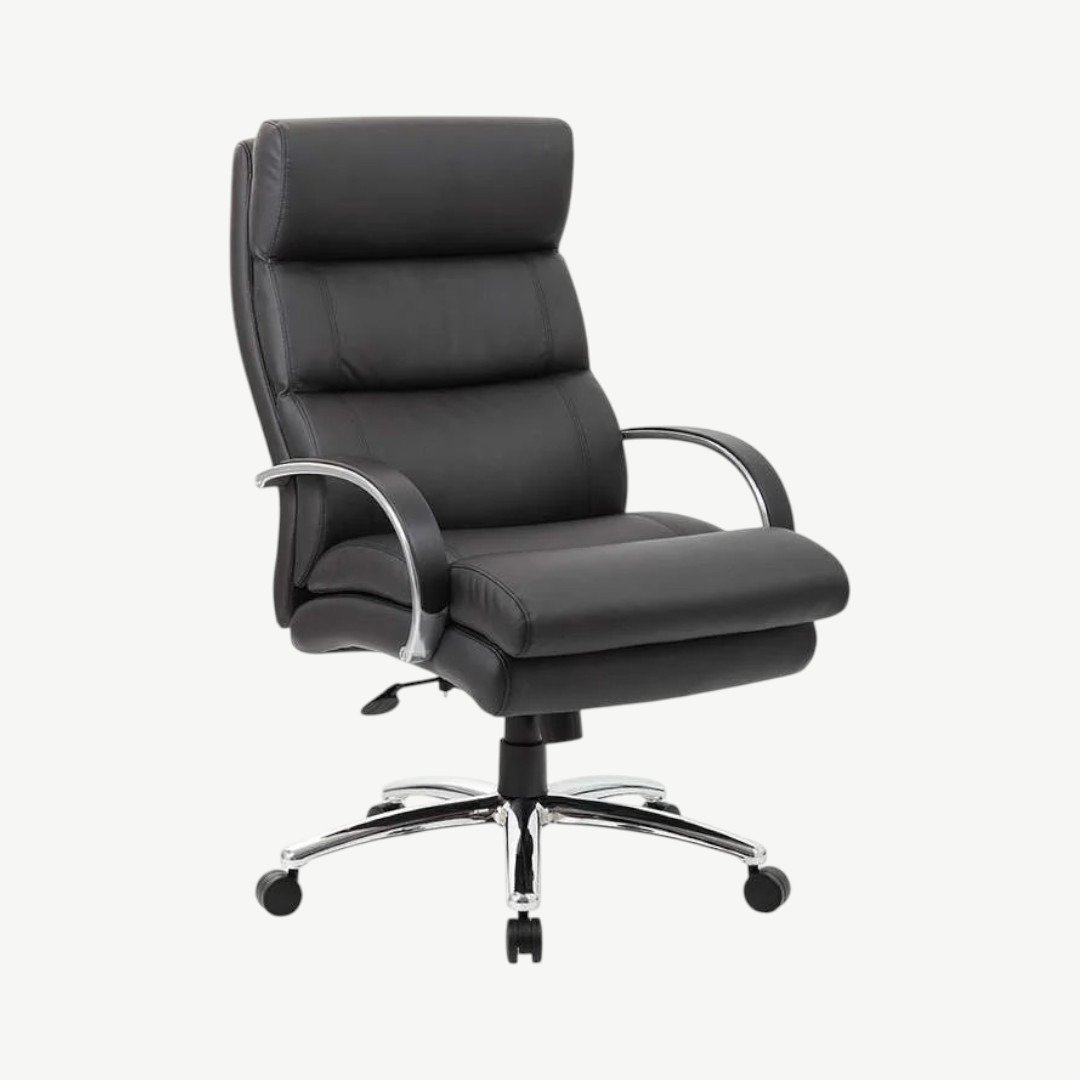 Boss Heavy Duty Plush Padded Executive Chair - Image 2