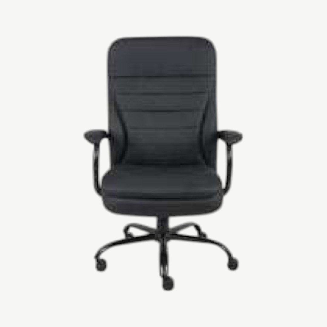 Boss Heavy Duty Double Plush CaressoftPlus Chair-400 Lbs. - Image 2