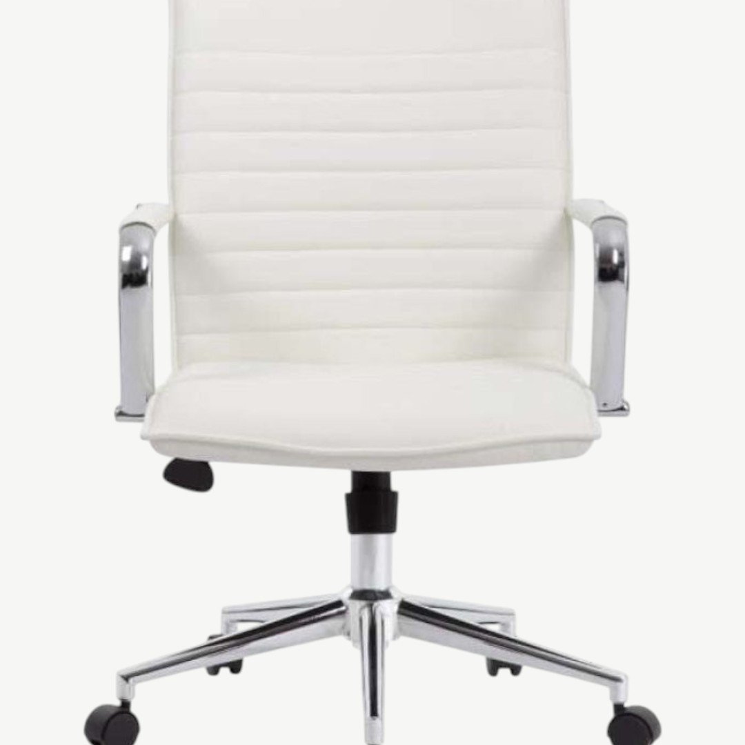 Boss Hospitality Task Chair with Fixed Chrome Arms - Image 2