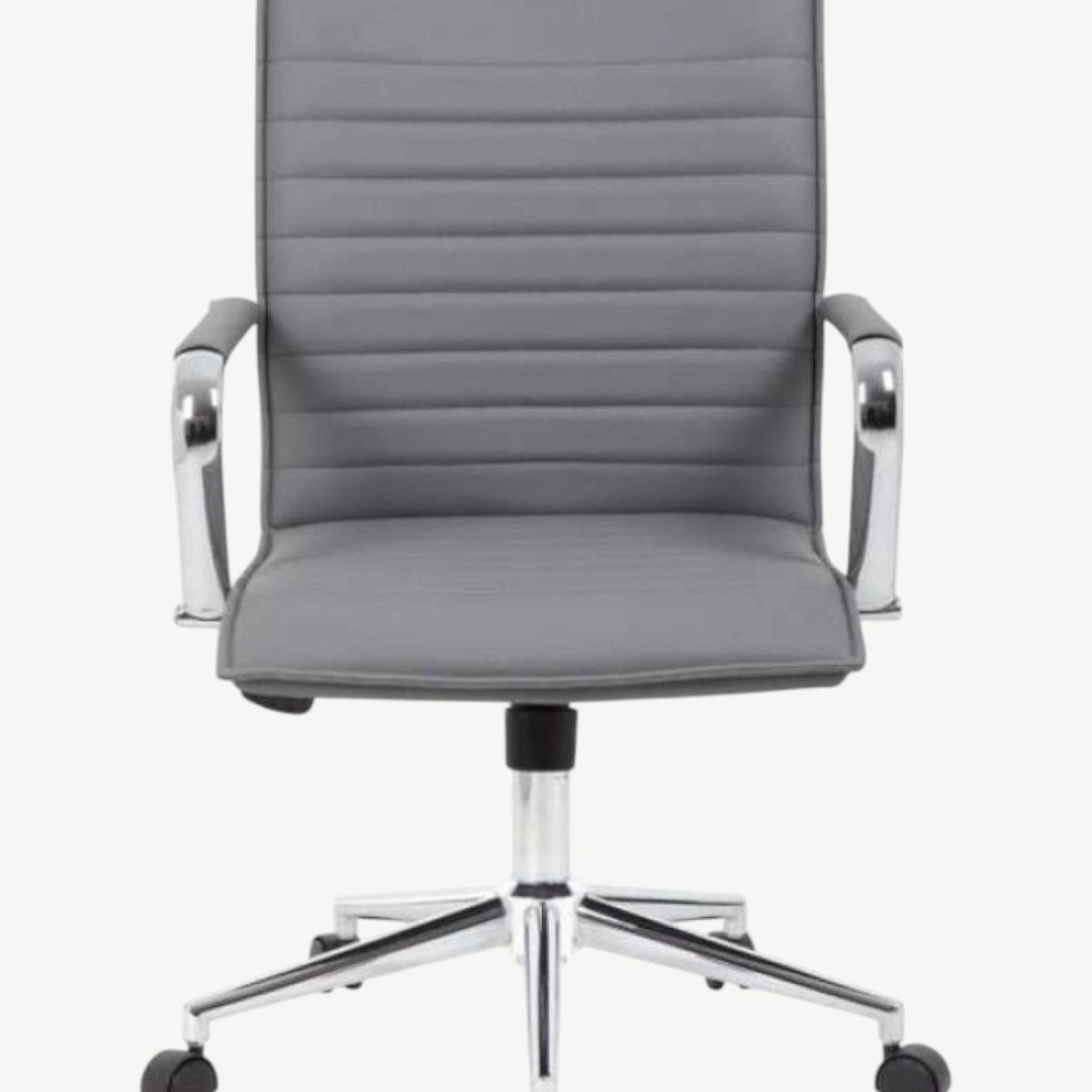 Boss Hospitality Task Chair with Fixed Chrome Arms - Image 2