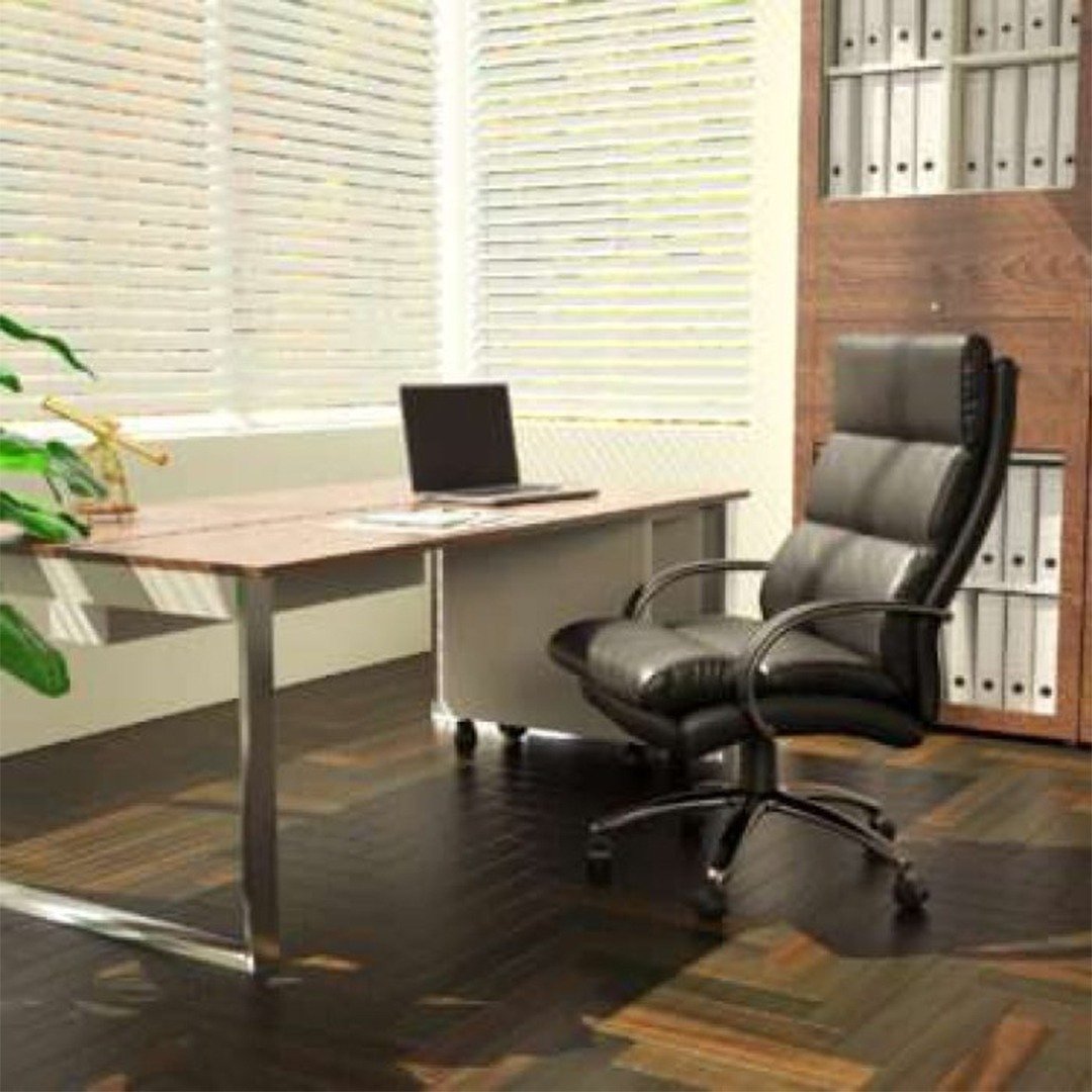 Boss Heavy Duty Plush Padded Executive Chair - Image 4